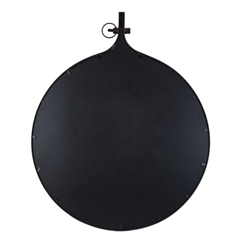 Bronze Metal Antique Round Wall Mirror