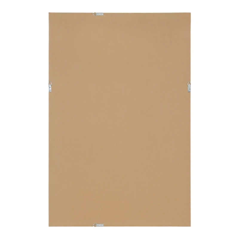 White Oakhurst Rectangle Wall Mirror, 36 in.