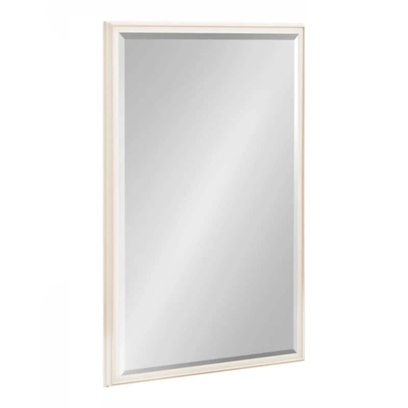 White Oakhurst Rectangle Wall Mirror, 36 in.