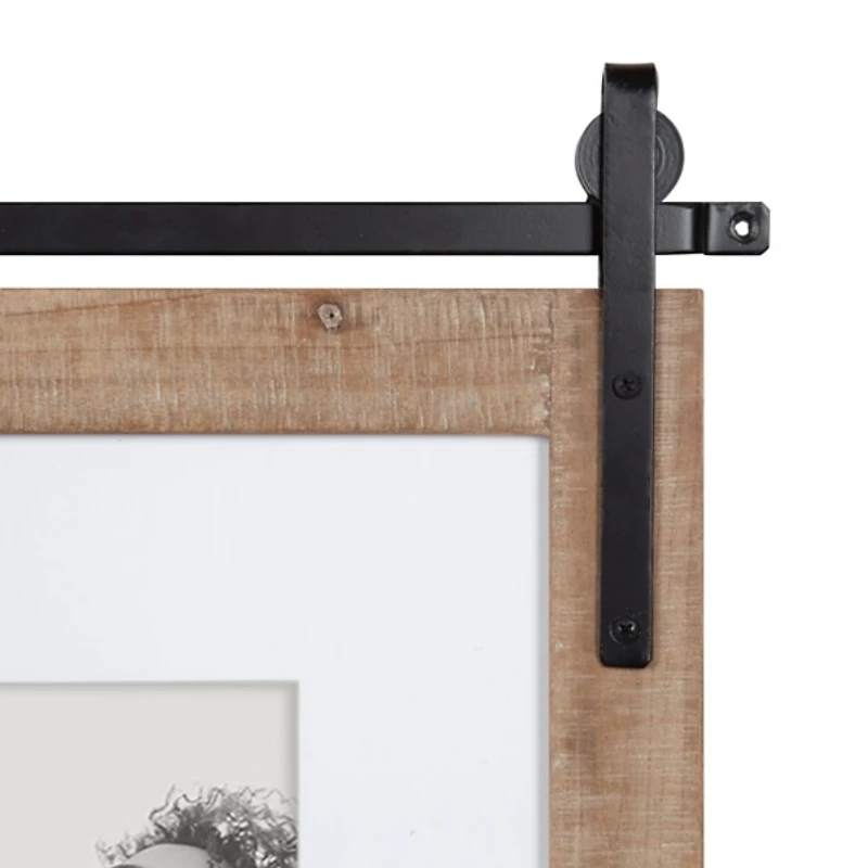 Farmhouse Wood and Metal Collage Frame