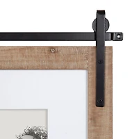 Farmhouse Wood and Metal Collage Frame