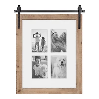 Farmhouse Wood and Metal Collage Frame