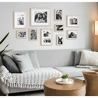 Natural and White 10-pc. Gallery Wall Frame Set
