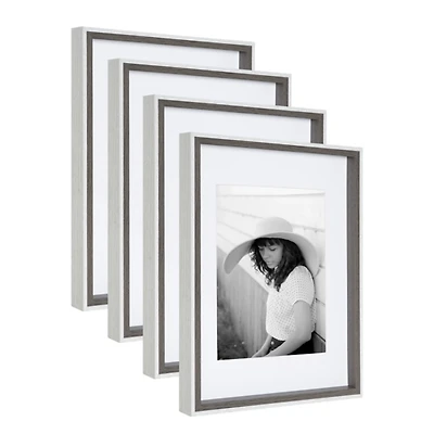 Gray and White 4-pc. Gallery Wall Frame Set