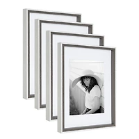 Gray and White 4-pc. Gallery Wall Frame Set