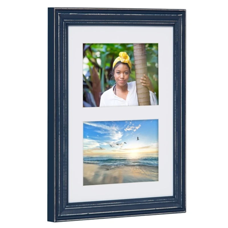 Gray & Navy 10-pc. Gallery Wall Frame & Shelf Set