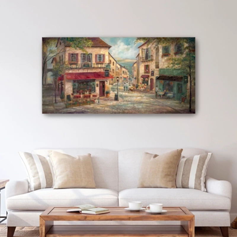 Salvatore's Street Canvas Art Print