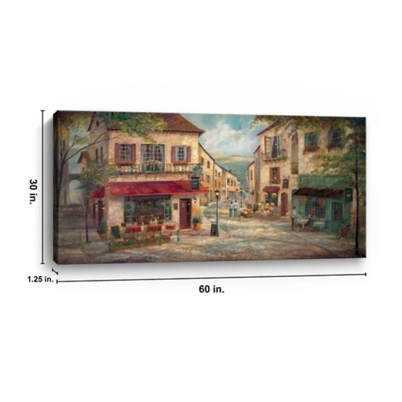 Salvatore's Street Canvas Art Print