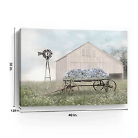 Unfolding Beauty Canvas Art Print