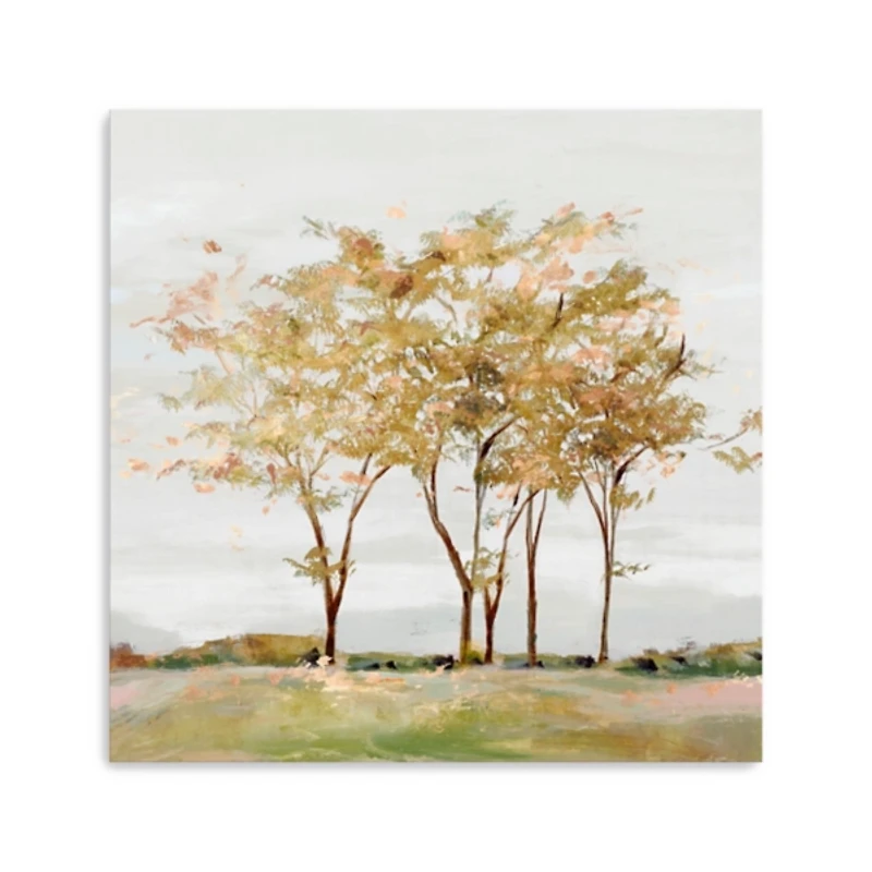 Golden Acre Wood Canvas Art Print