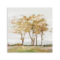 Golden Acre Wood Canvas Art Print