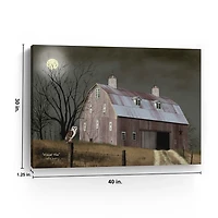 Billy Jacobs Midnight Moon Canvas Art Print