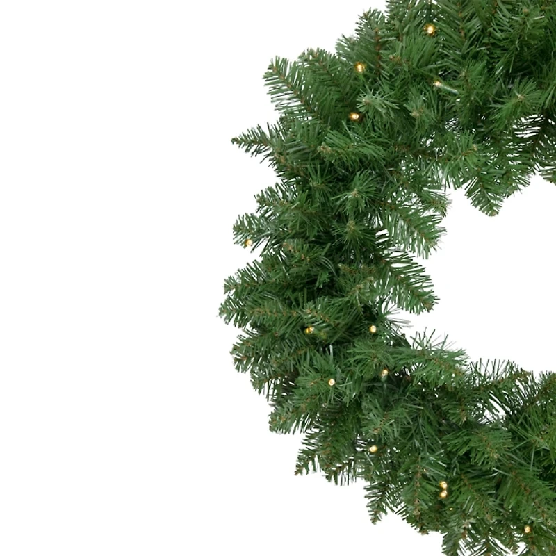 Pre-Lit Whitmire Pine Christmas Wreath