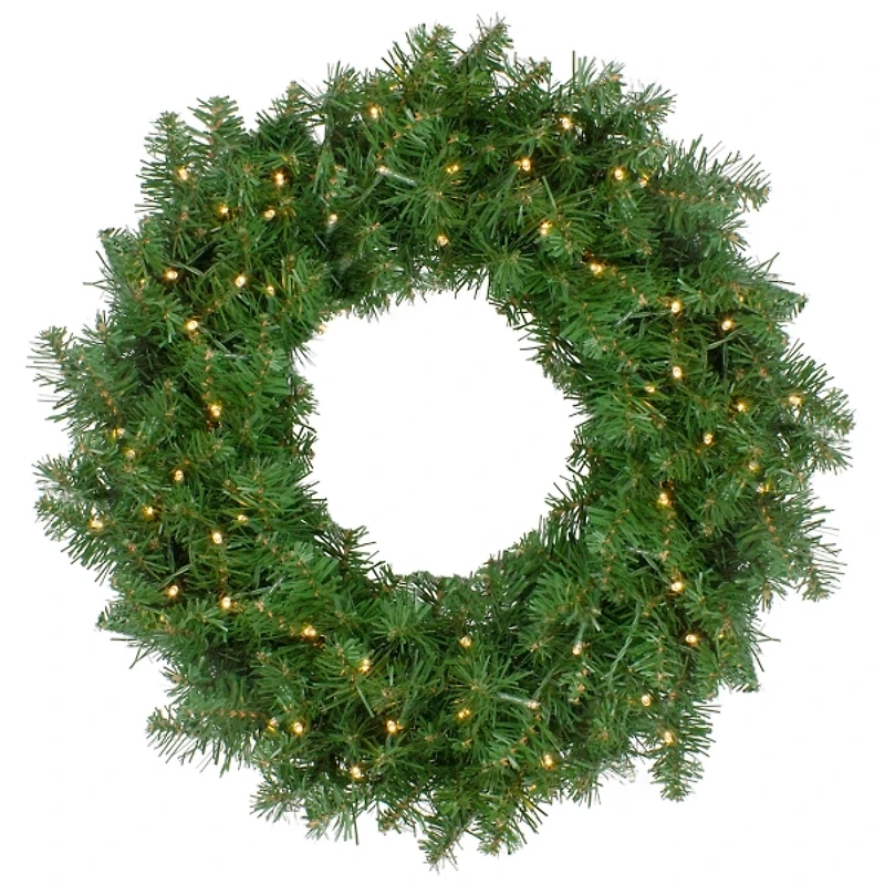 Pre-Lit Whitmire Pine Christmas Wreath