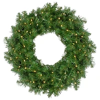 Pre-Lit Whitmire Pine Christmas Wreath