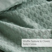 Waffle King/California King Comforter Set