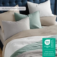 Neutral Waffle Weave Twin/Twin XL Comforter Set