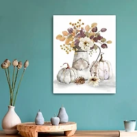 Autumnal Arrangement Canvas Art Print