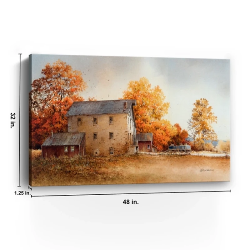 Autumn Seasons Canvas Art Print