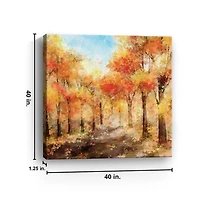 Harvest Glow Canvas Art Print