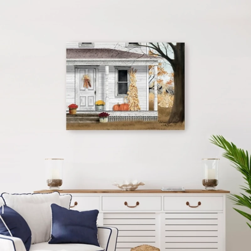 Autumn Greetings Canvas Art Print, 32x24 in.