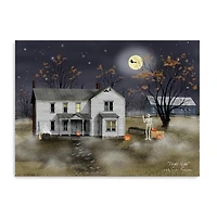 Fright Night Halloween Canvas Art Print