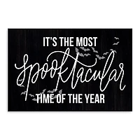 The Most Spooktacular Time Canvas Wall Plaque