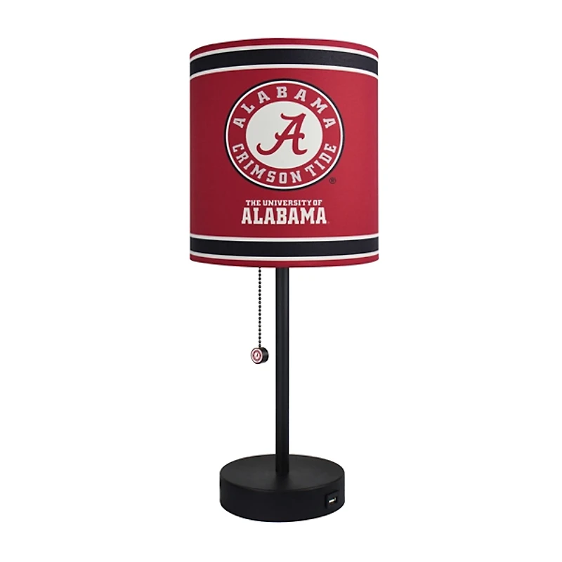 University of Alabama Charging Table Lamp