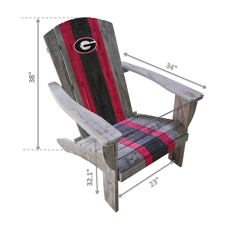 University of Georgia Adirondack Outdoor Chair