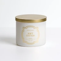 Soft Cotton Triple Wick Jar Candle
