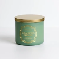 Eucalyptus Wreath Triple Wick Jar Candle