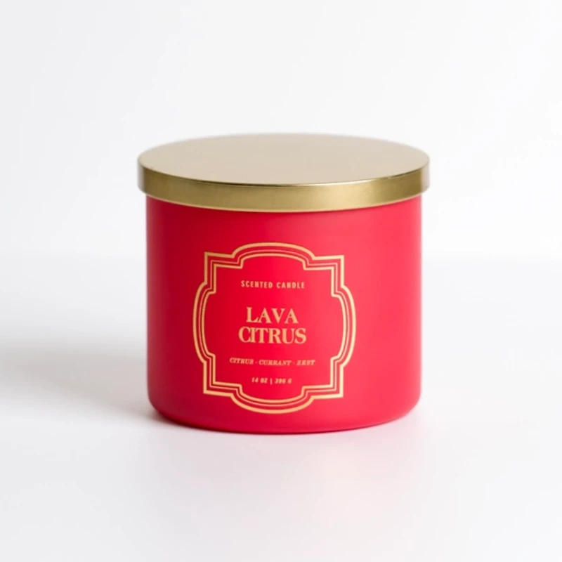 Lava Citrus 14 oz. 3-Wick Jar Candle