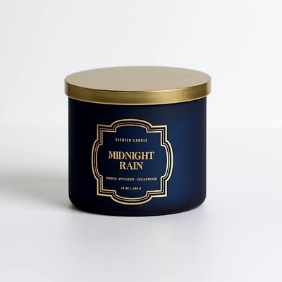 Midnight Rain 14 oz. 3-Wick Jar Candle