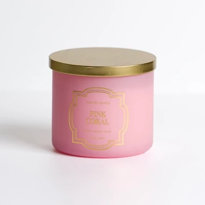 Pink Coral 14 oz. 3-Wick Jar Candle