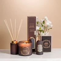 Golden Gardenia Diffuser Set