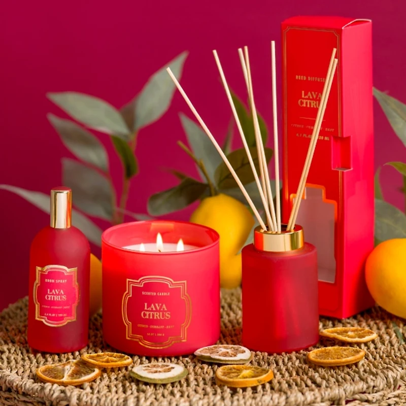 Lava Citrus Diffuser Set