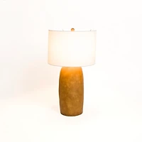 Cognac Ceramic Mira Table Lamp