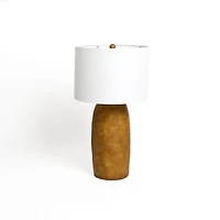 Cognac Ceramic Mira Table Lamp