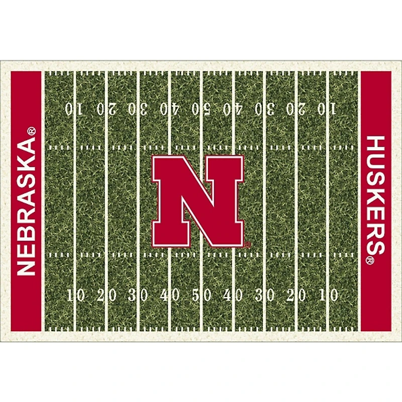 University of Nebraska Home Field Area Rug, 6x8