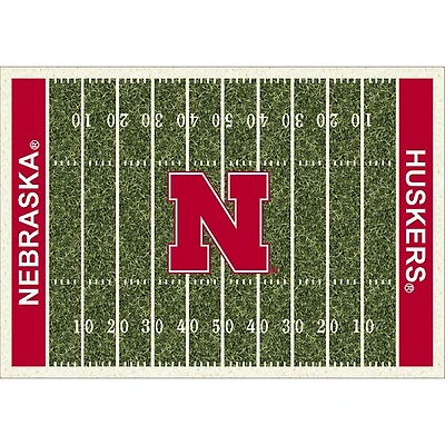 University of Nebraska Home Field Area Rug, 6x8