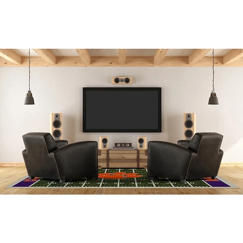 Clemson University Home Field Area Rug, 6x8