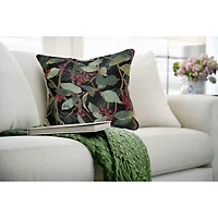 Winter Blooms Christmas Pillow