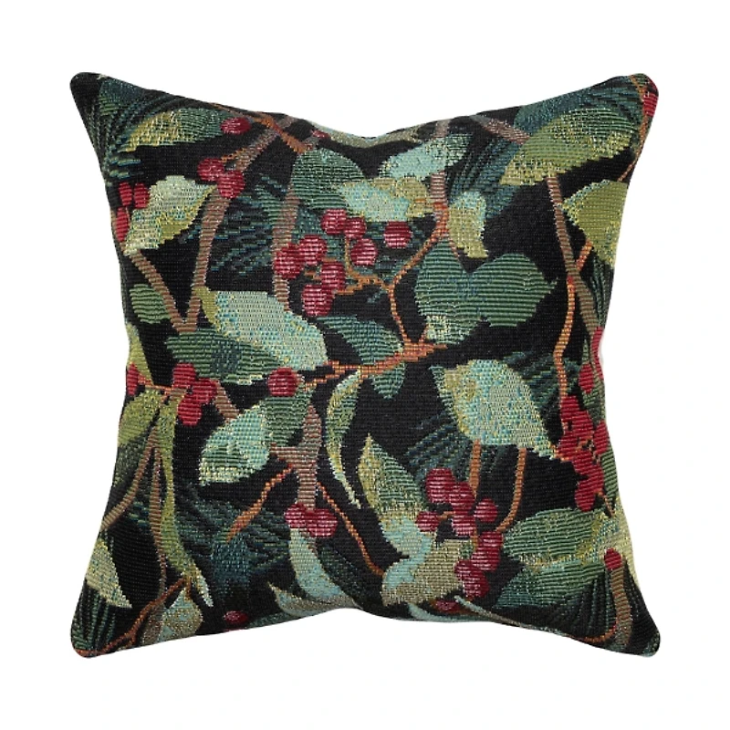 Winter Blooms Christmas Pillow