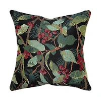 Winter Blooms Christmas Pillow