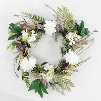 Dhalia and Olive Wreath