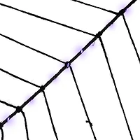 Purple LED Spider Web Decoration