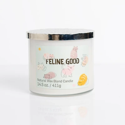 Feline Good + ScentSilent 3-Wick Jar Candle