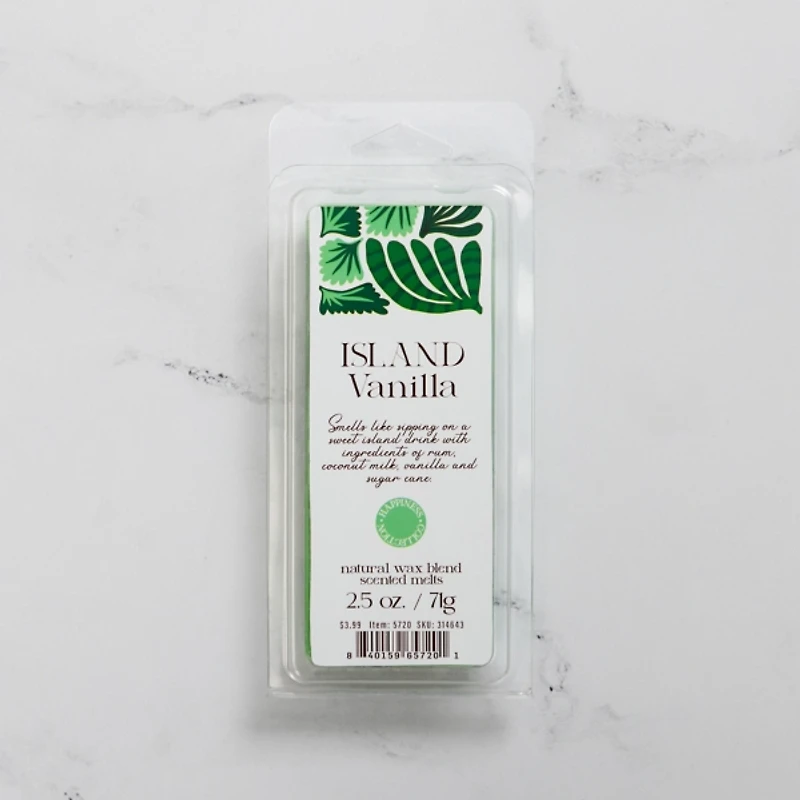 Island Vanilla 2.5 oz. Wax Melts