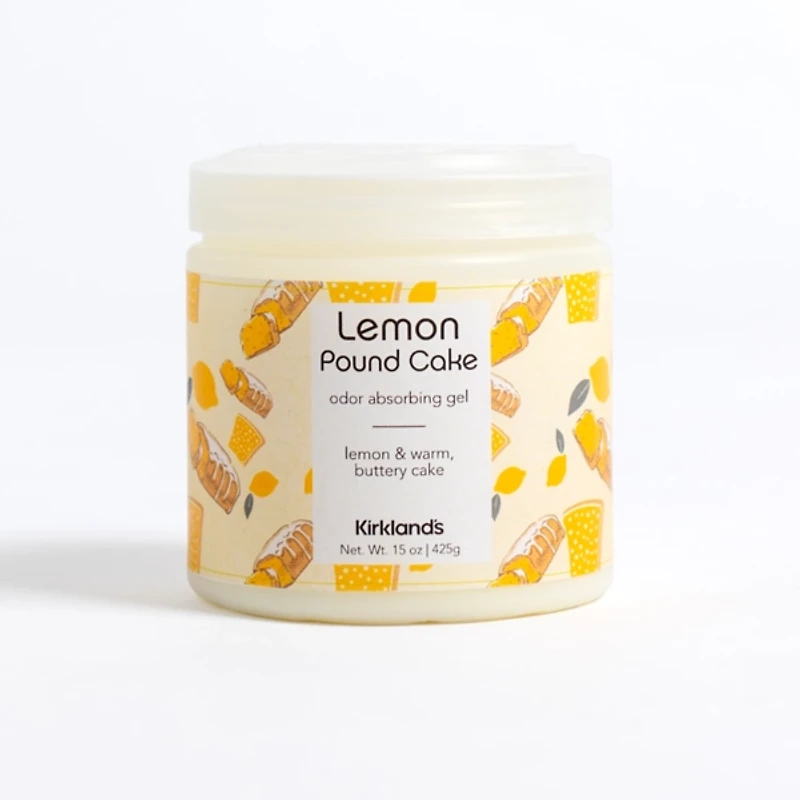 Lemon Pound Cake Odor Absorbing Gel