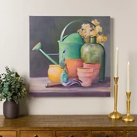 Still Life Garden Tools Canvas Art Print